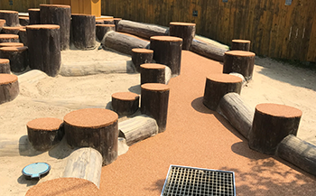 ゴムチップ実績写真