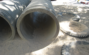 ラバーチップマット実績写真