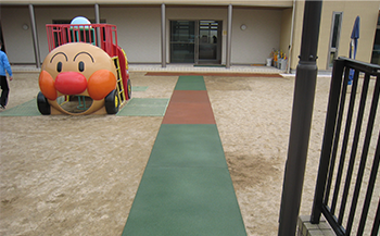 ラバーチップマット実績写真