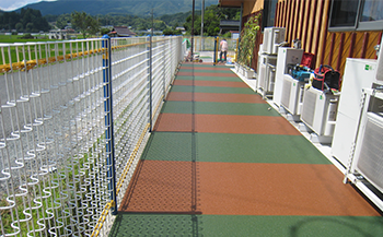 ラバーチップマット実績写真