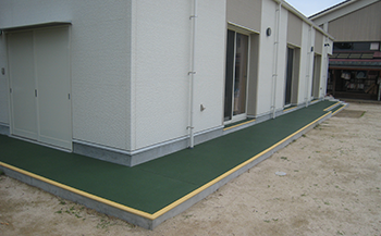 ラバーチップマット実績写真