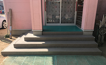 ラバーチップマット実績写真