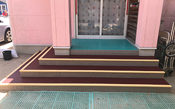 ラバーチップマット実績写真